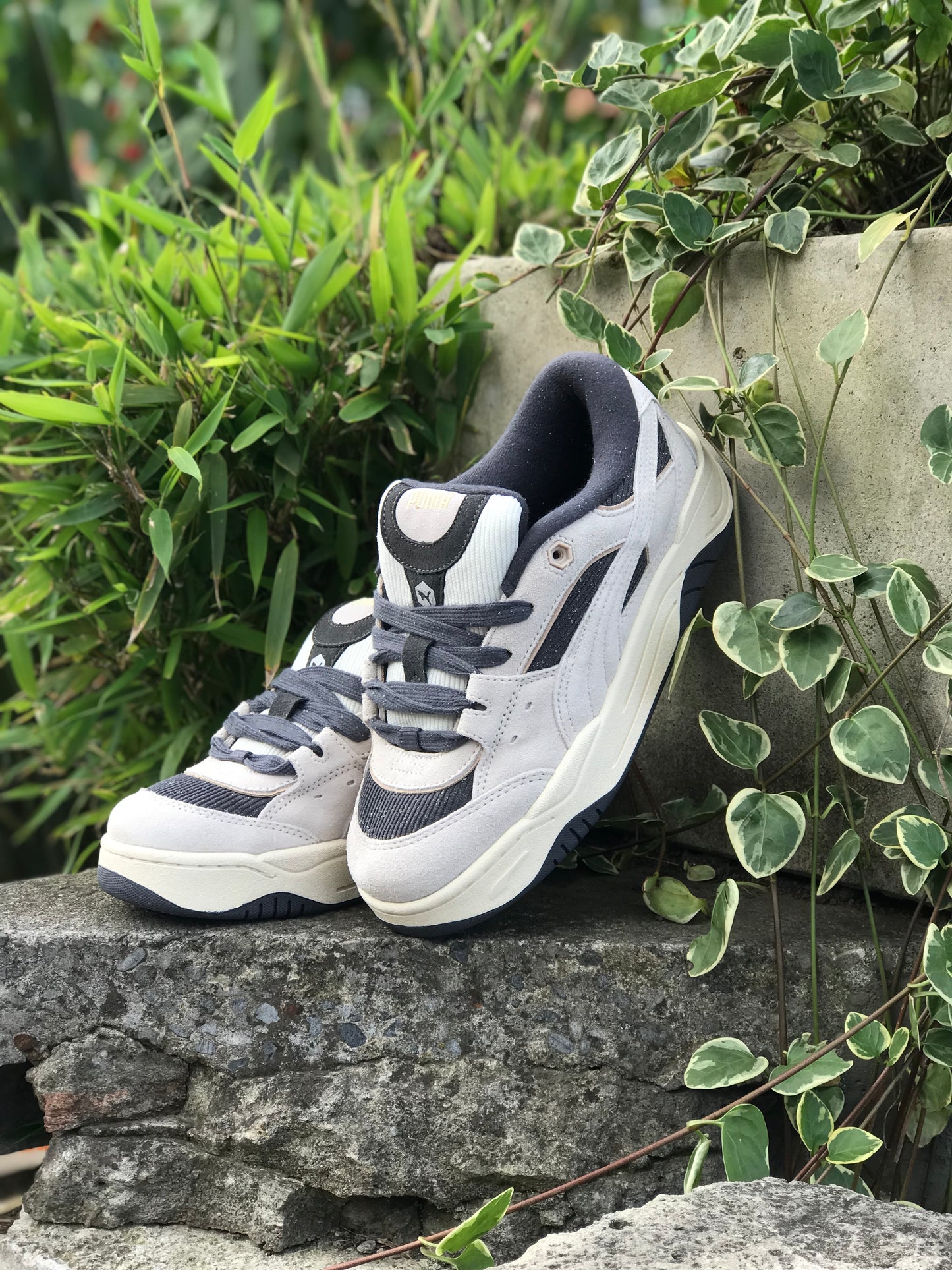 Puma 180 Copduroy “Cream Black”