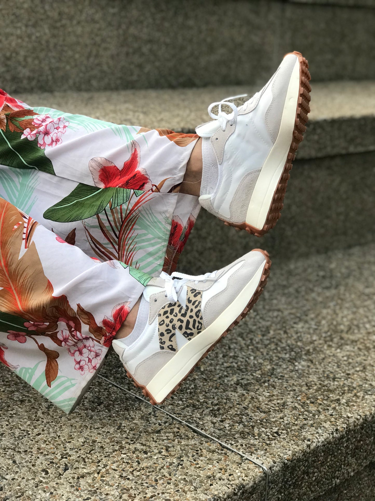 New Balance 327 Animal Print