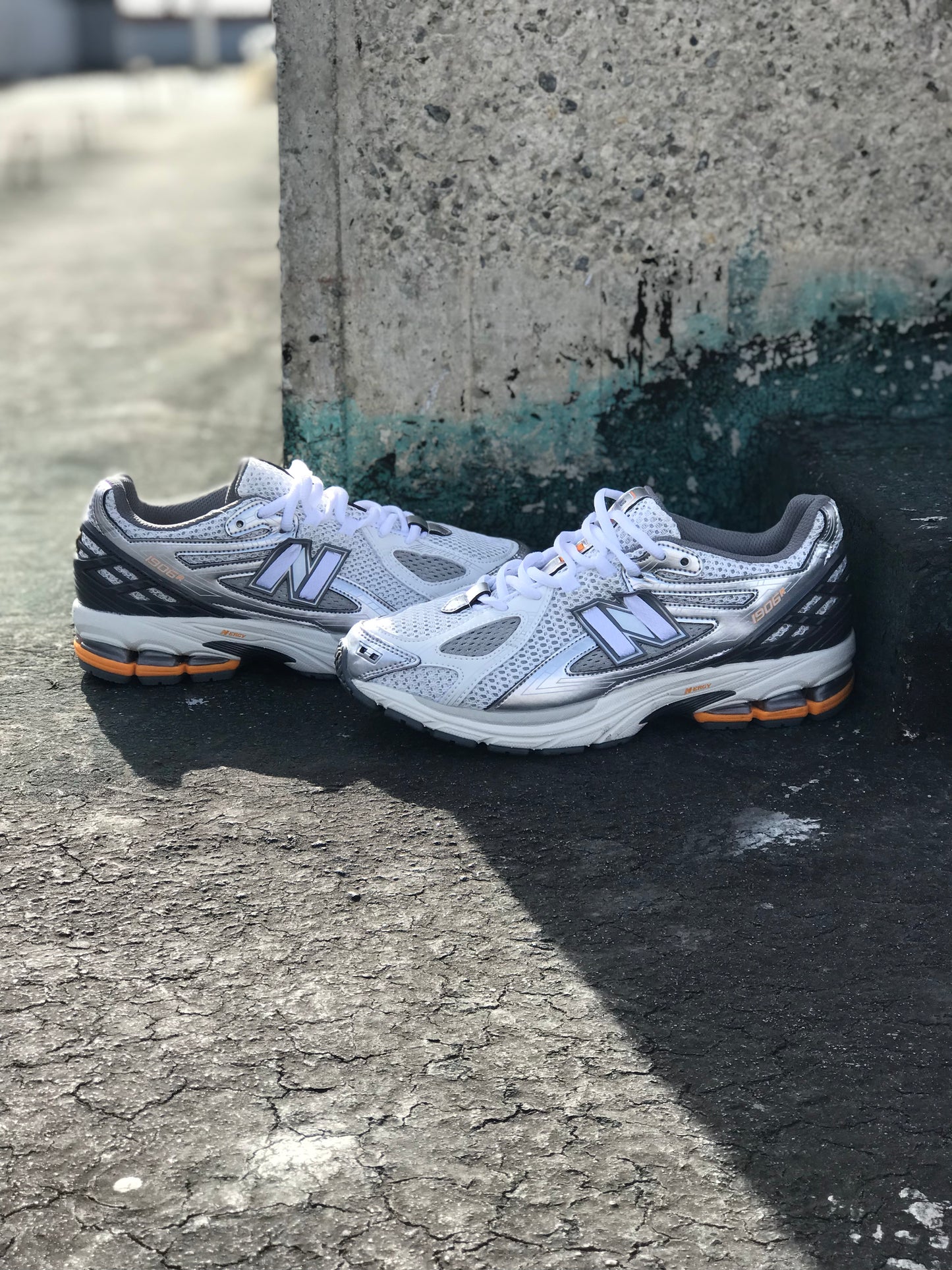 New Balance 1906R Silver Orange