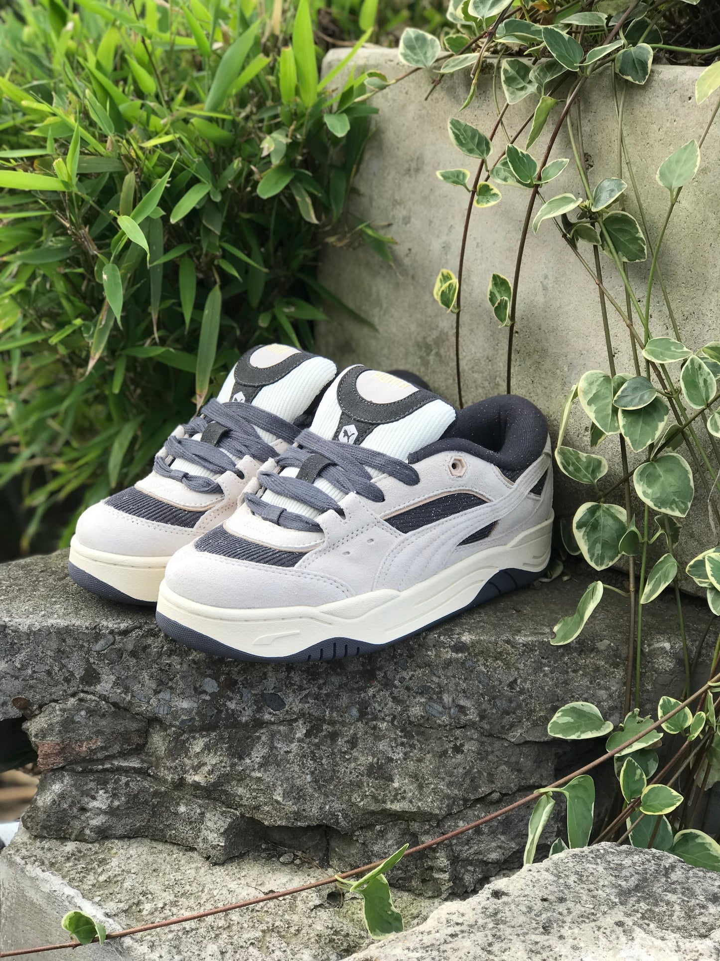 Puma 180 Copduroy “Cream Black”