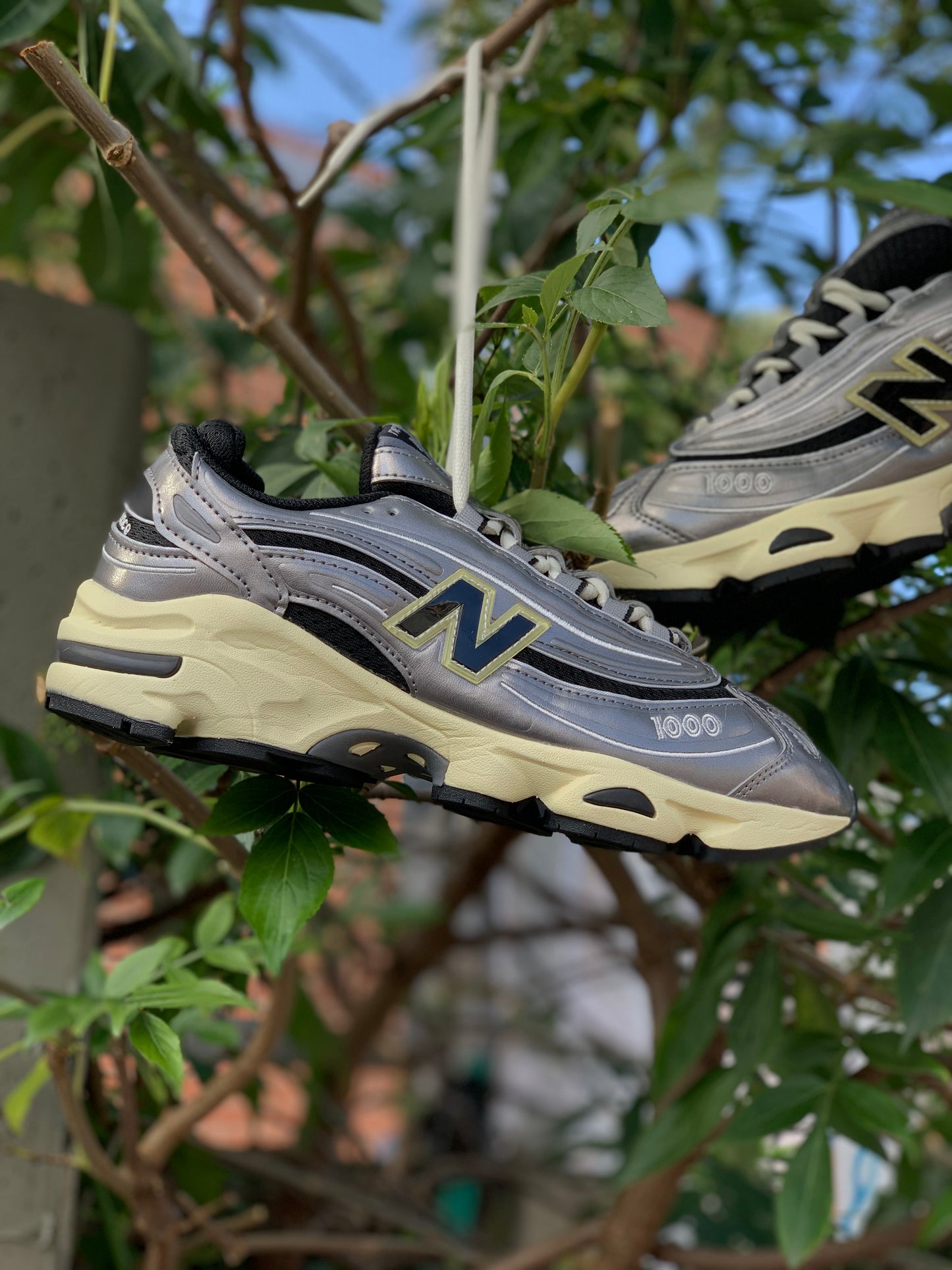 New Balance 1000 Silver