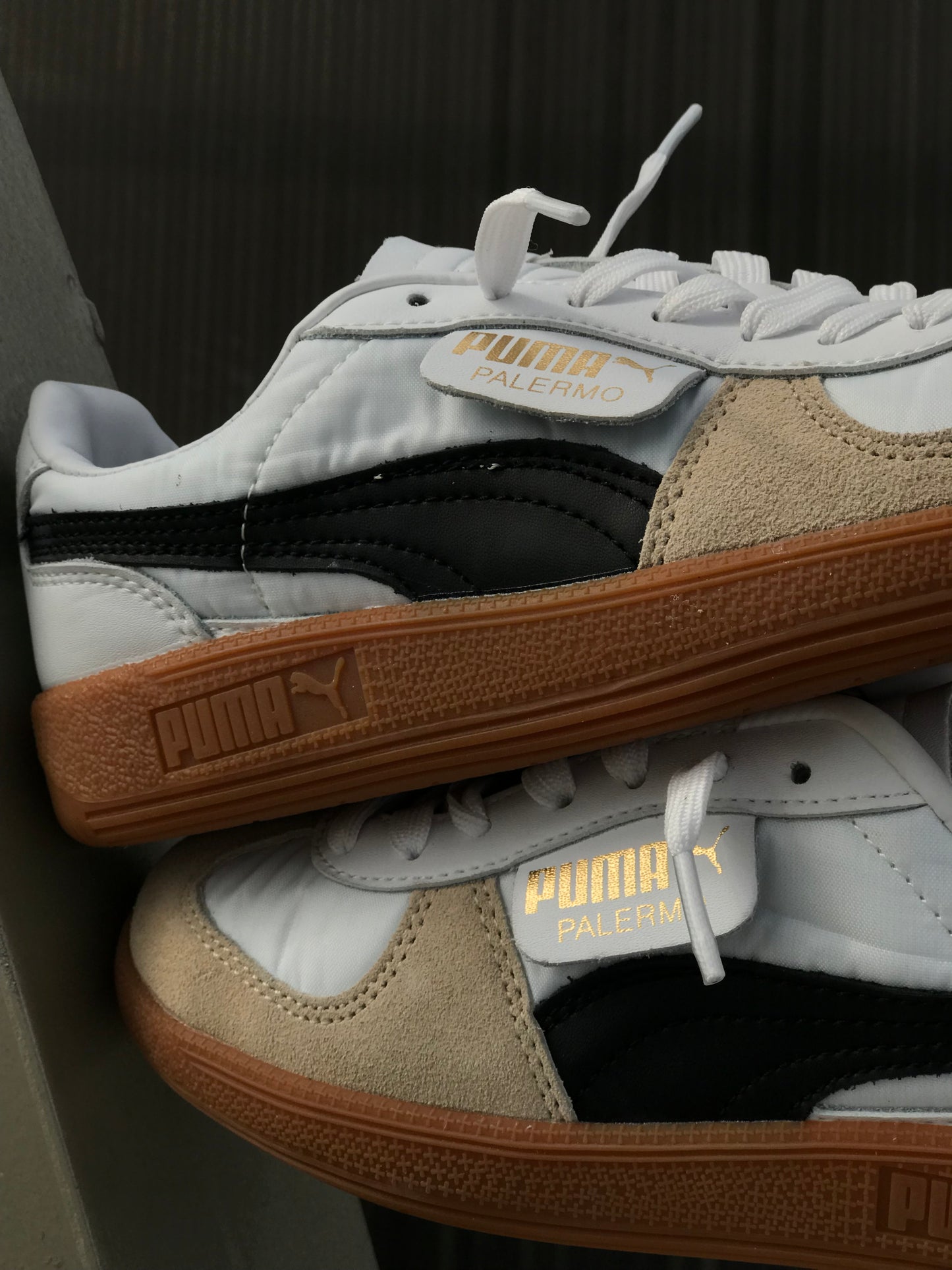 Puma Palermo Leather "White&Black"