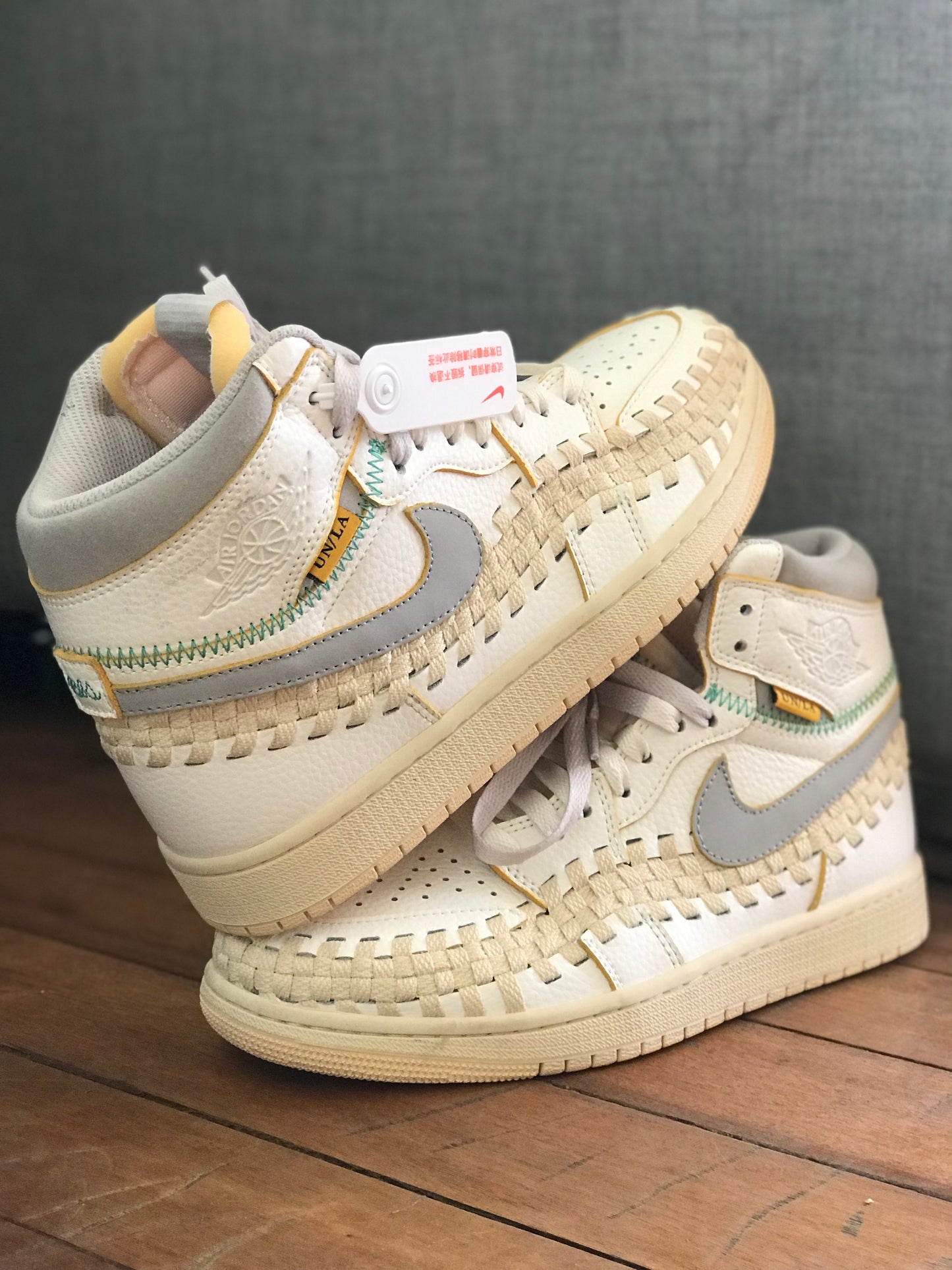 Jordan 1 Retro High ''Woven'' x Union x Bephies Beauty Supply
