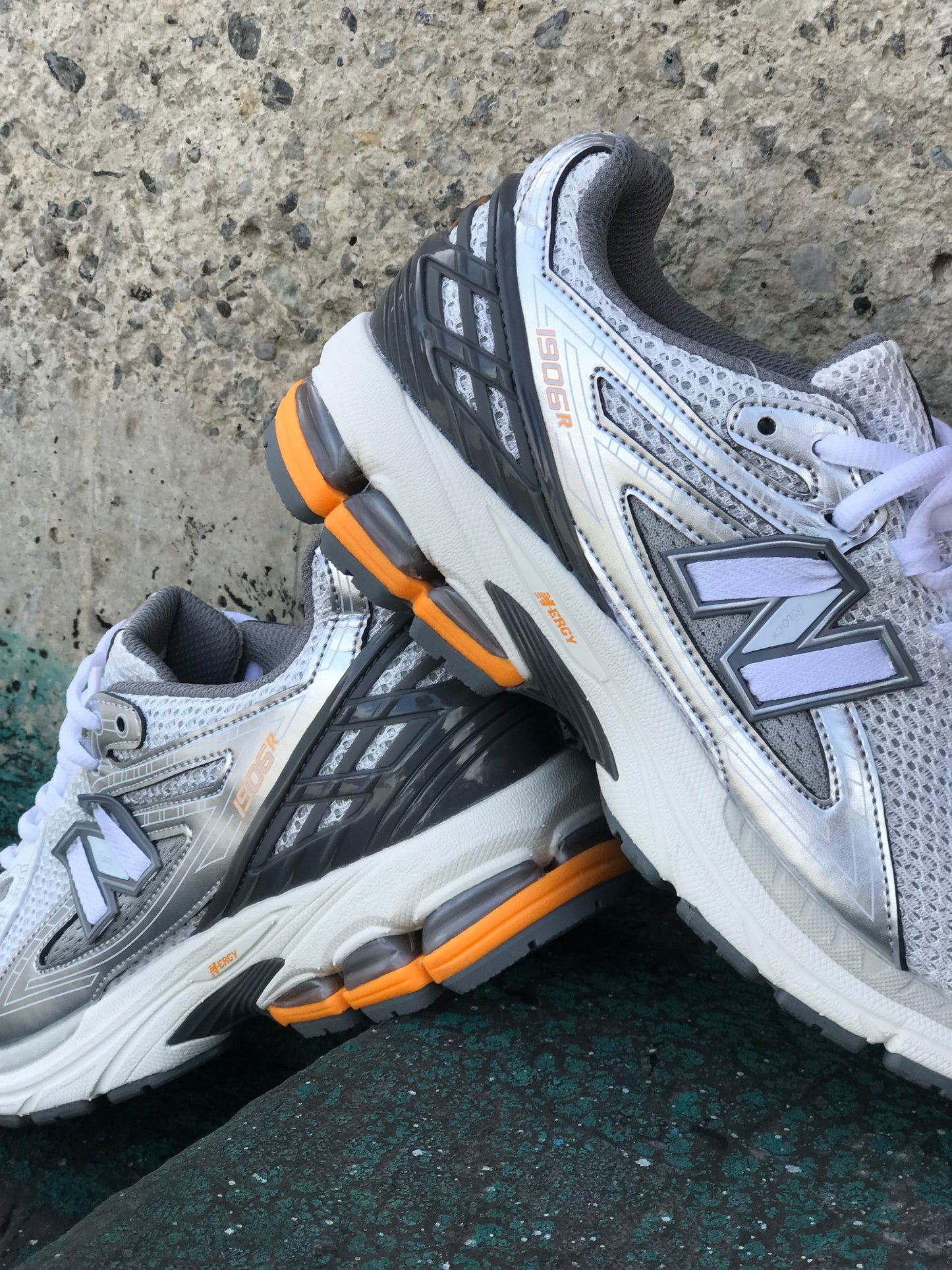 New Balance 1906R Silver Orange