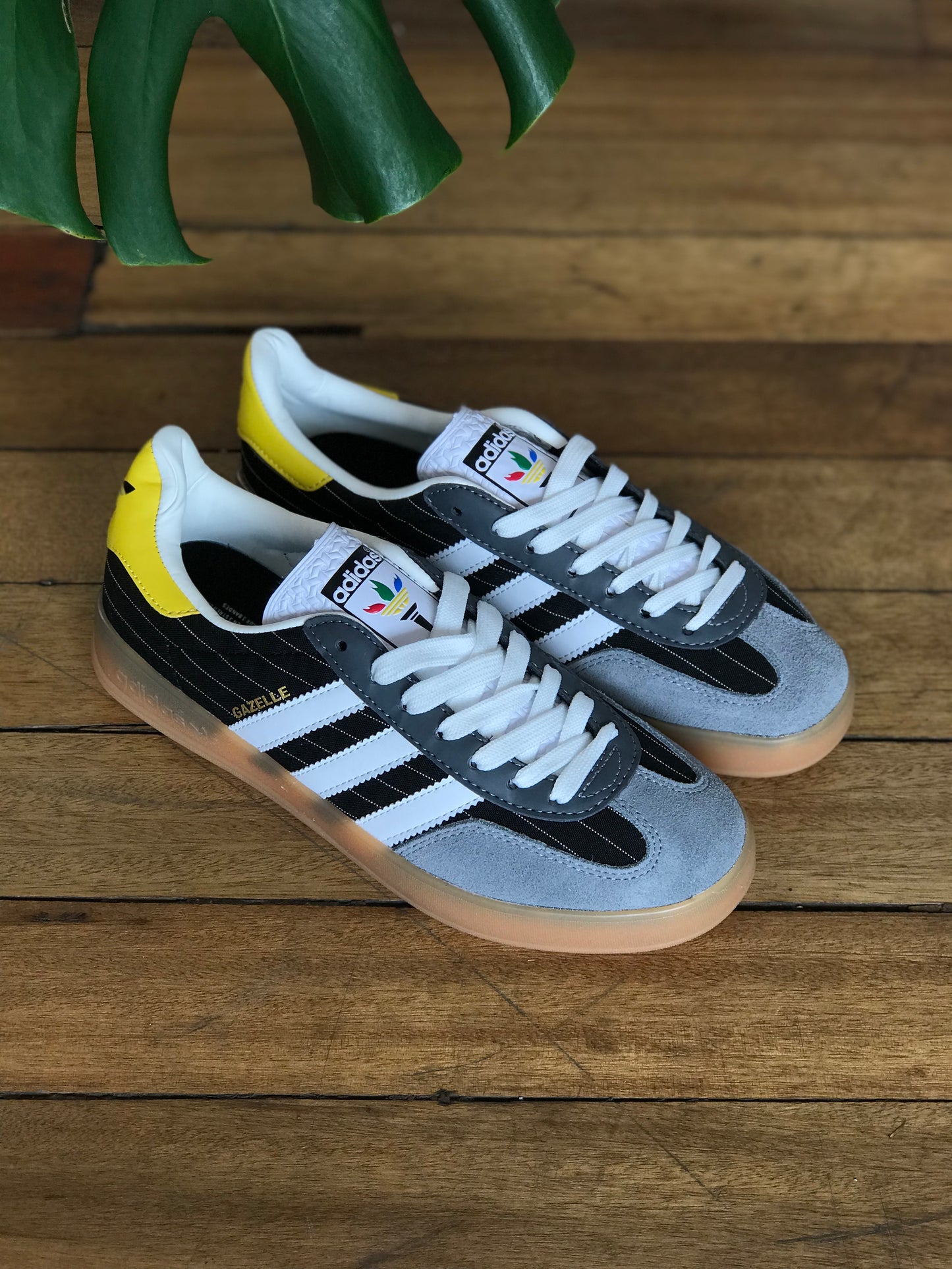 Adidas Gazelle Indoor "Olympic Pack" - Black