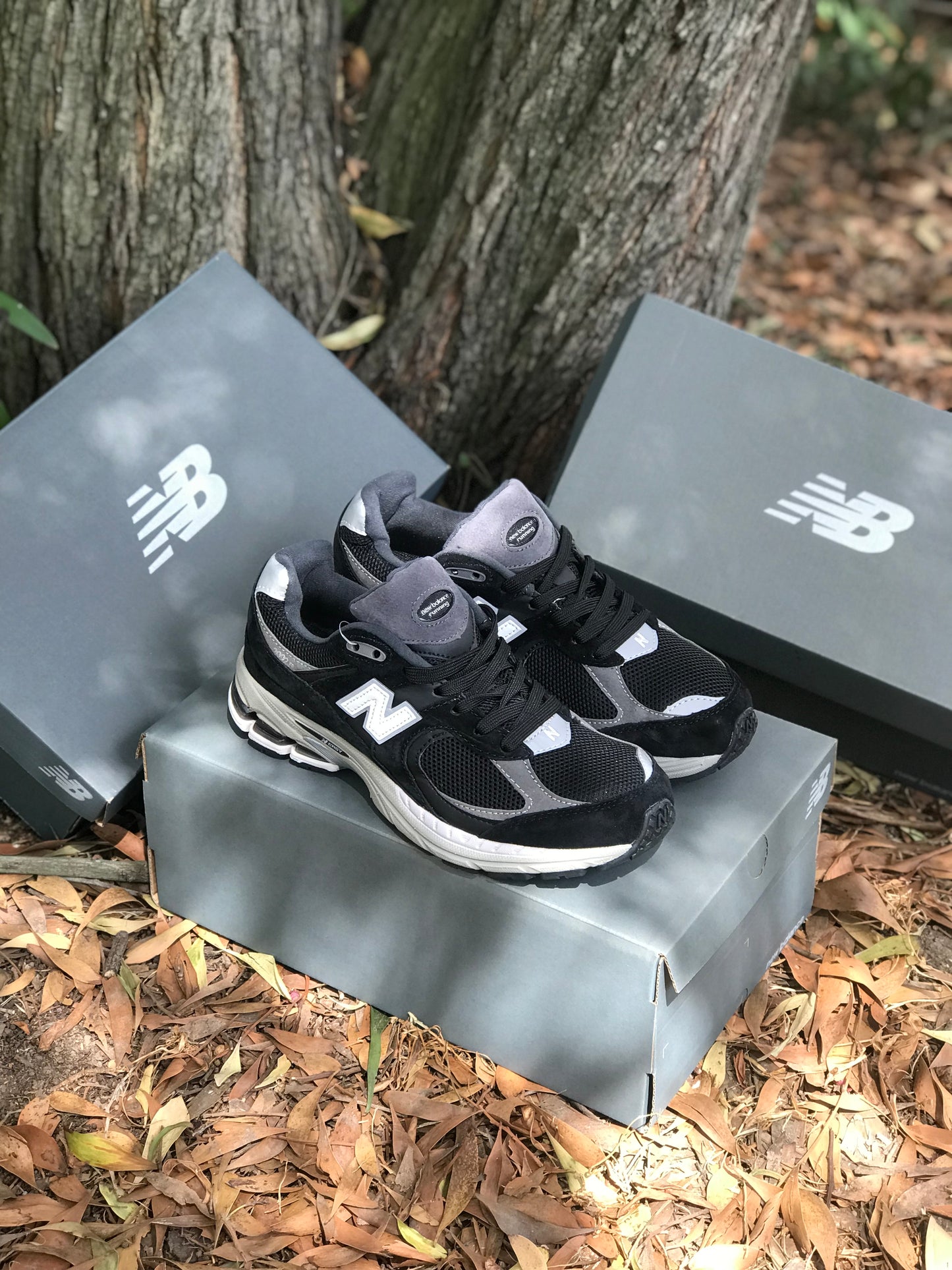 New Balance 2002R ''Black'' / ''Hazy Blue'' / ''Pine''