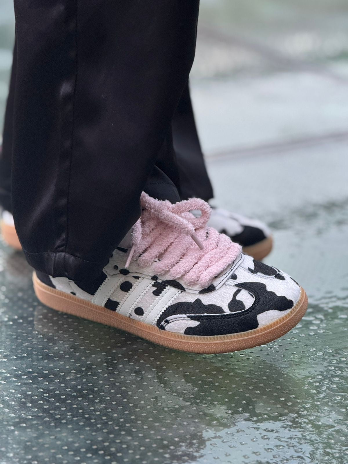 Adidas Samba Cow Print Peluche