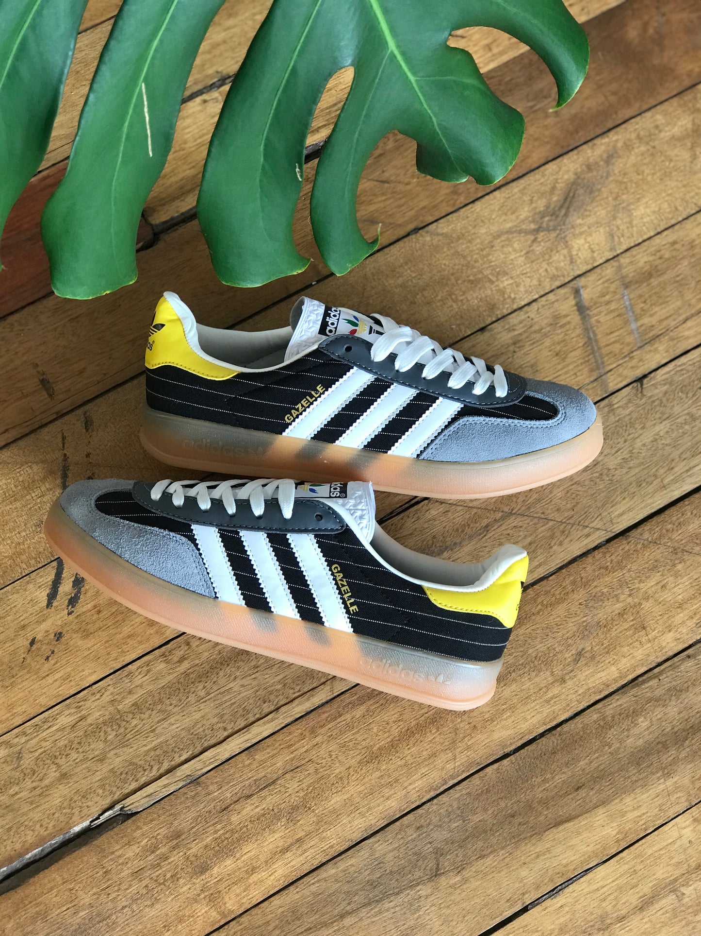 Adidas Gazelle Indoor "Olympic Pack" - Black