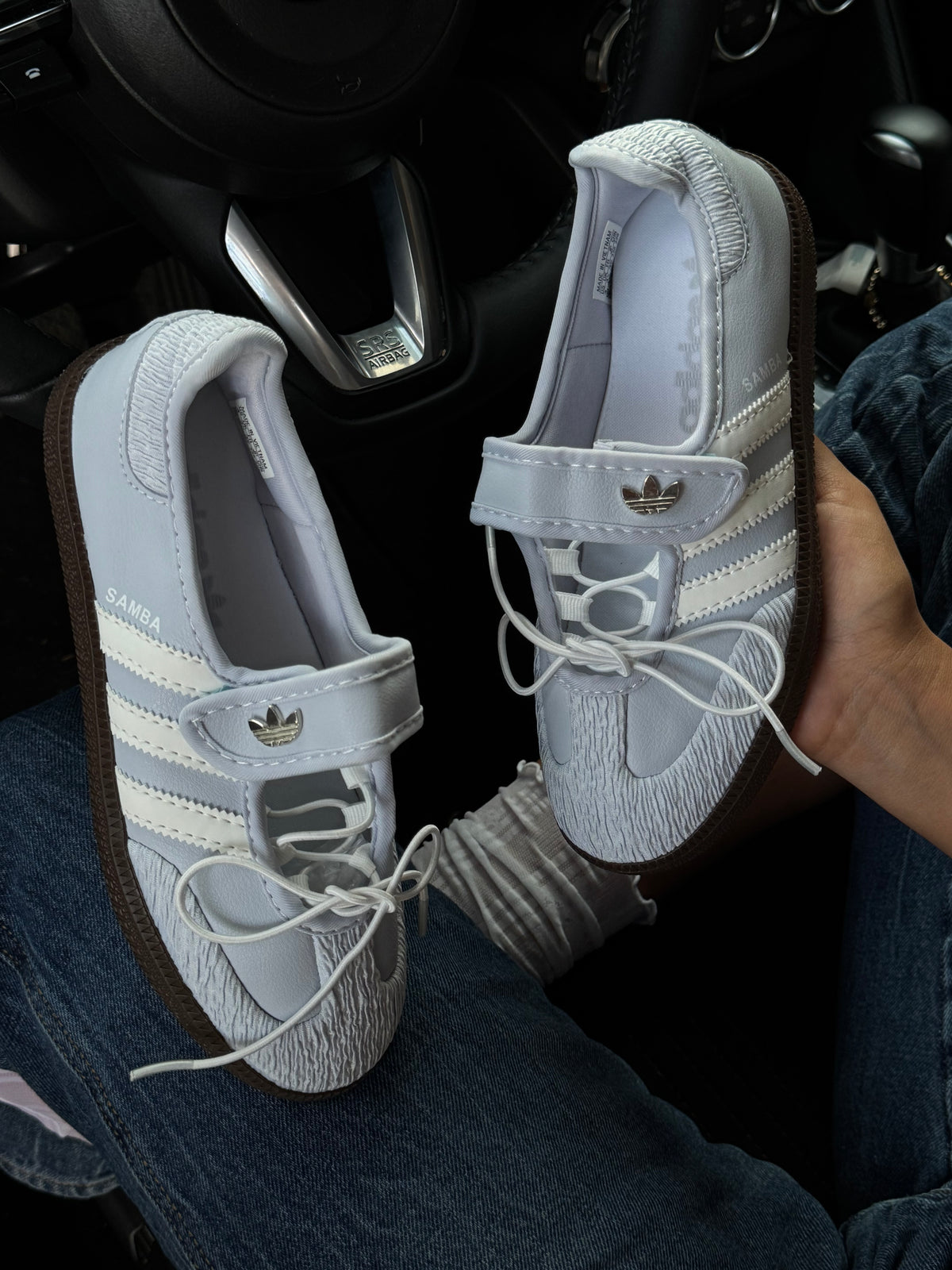 Samba Mary Jane “Light Blue”