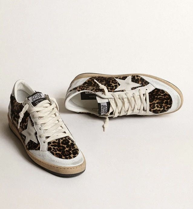 Golden Goose SuperStar Animal Print