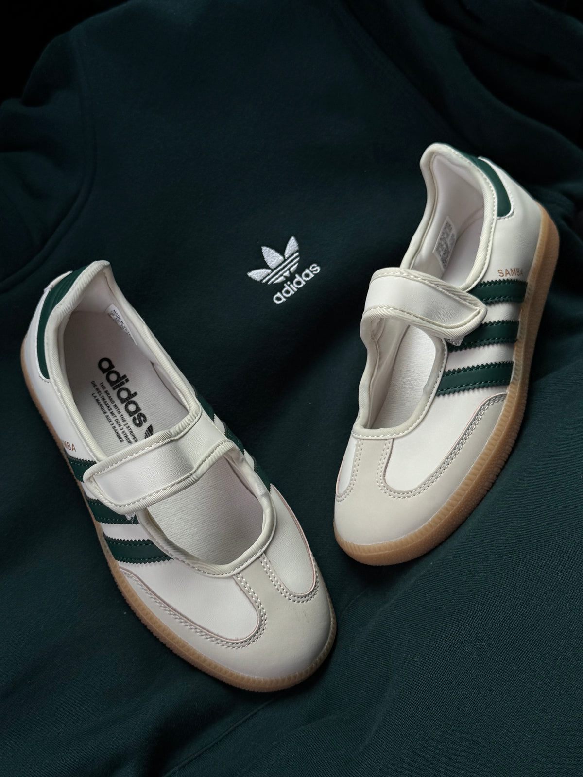Samba Mary Jane “White Green”