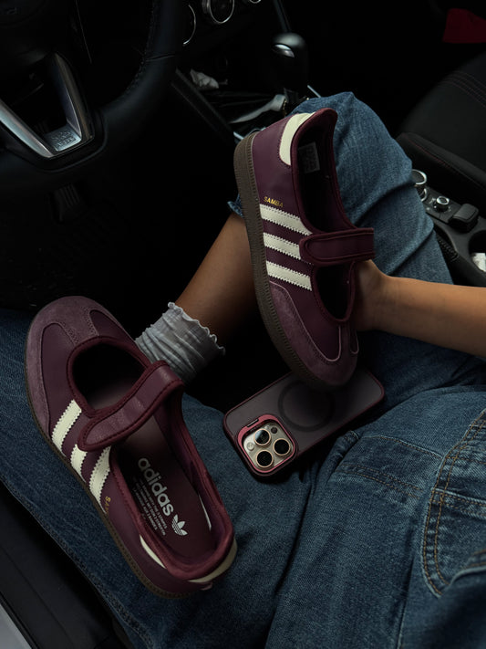 Samba Mary Jane “Burgundy”