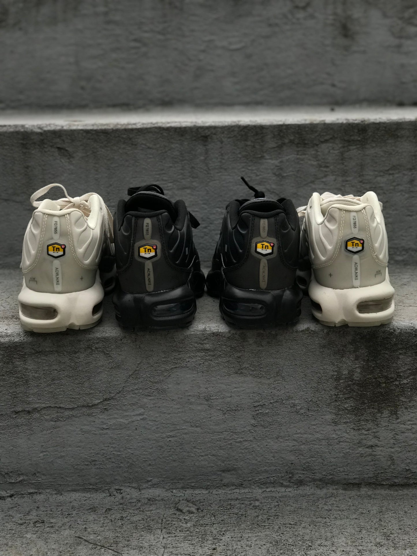 Nike Air Max Plus TN "Cream" / "Stone Black"