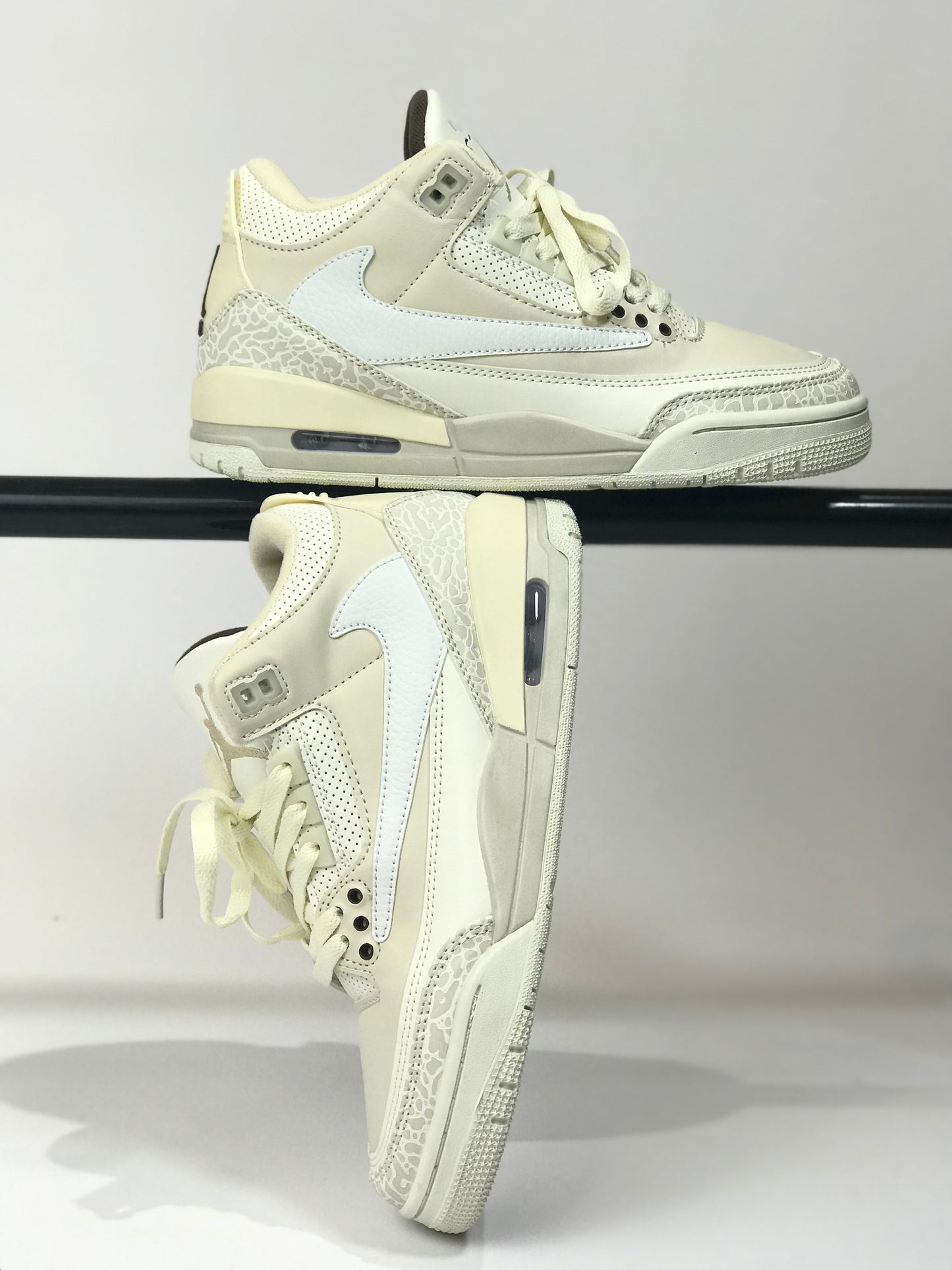 Air Jordan Retro 3 "Cactus" (Custom) Bone