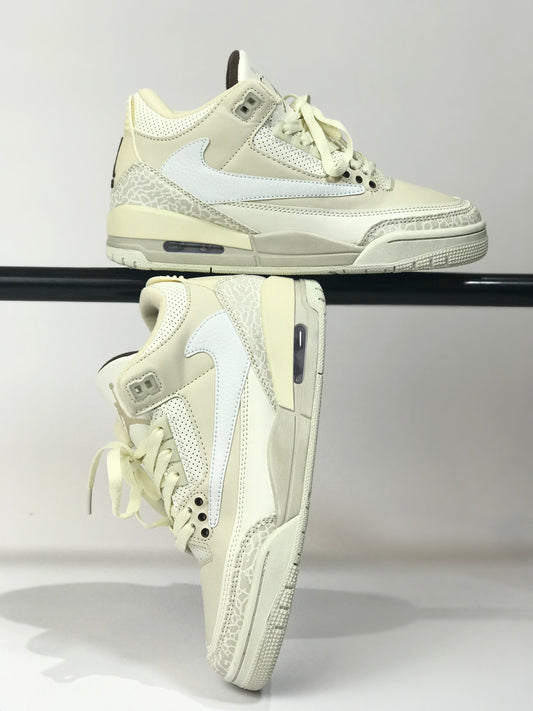 Air Jordan Retro 3 "Cactus" (Custom) Bone