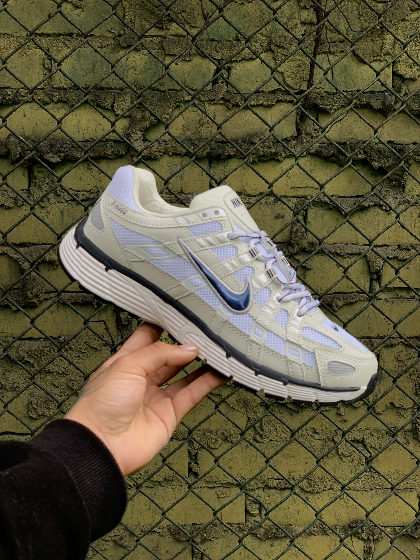 Nike P6000 Metallic White