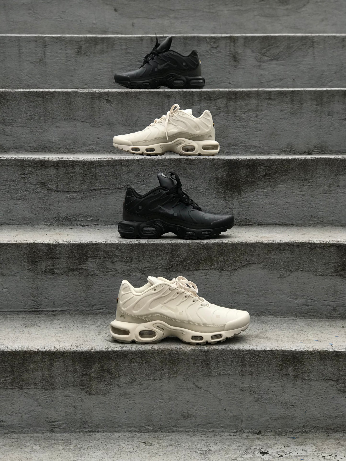 Nike Air Max Plus TN "Cream" / "Stone Black"