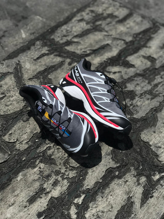 Salomon XT-6 Pewter Aurora Red