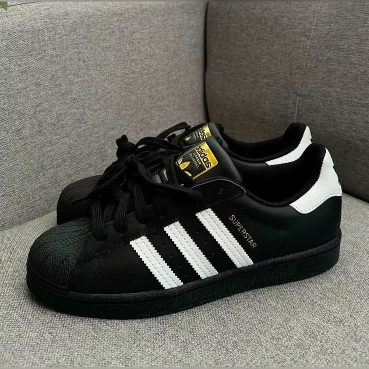 Adidas Superstar Black/Gold