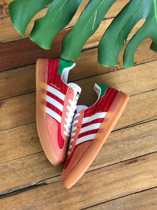 Adidas Gazelle Indoor "Olympic Pack" - Red