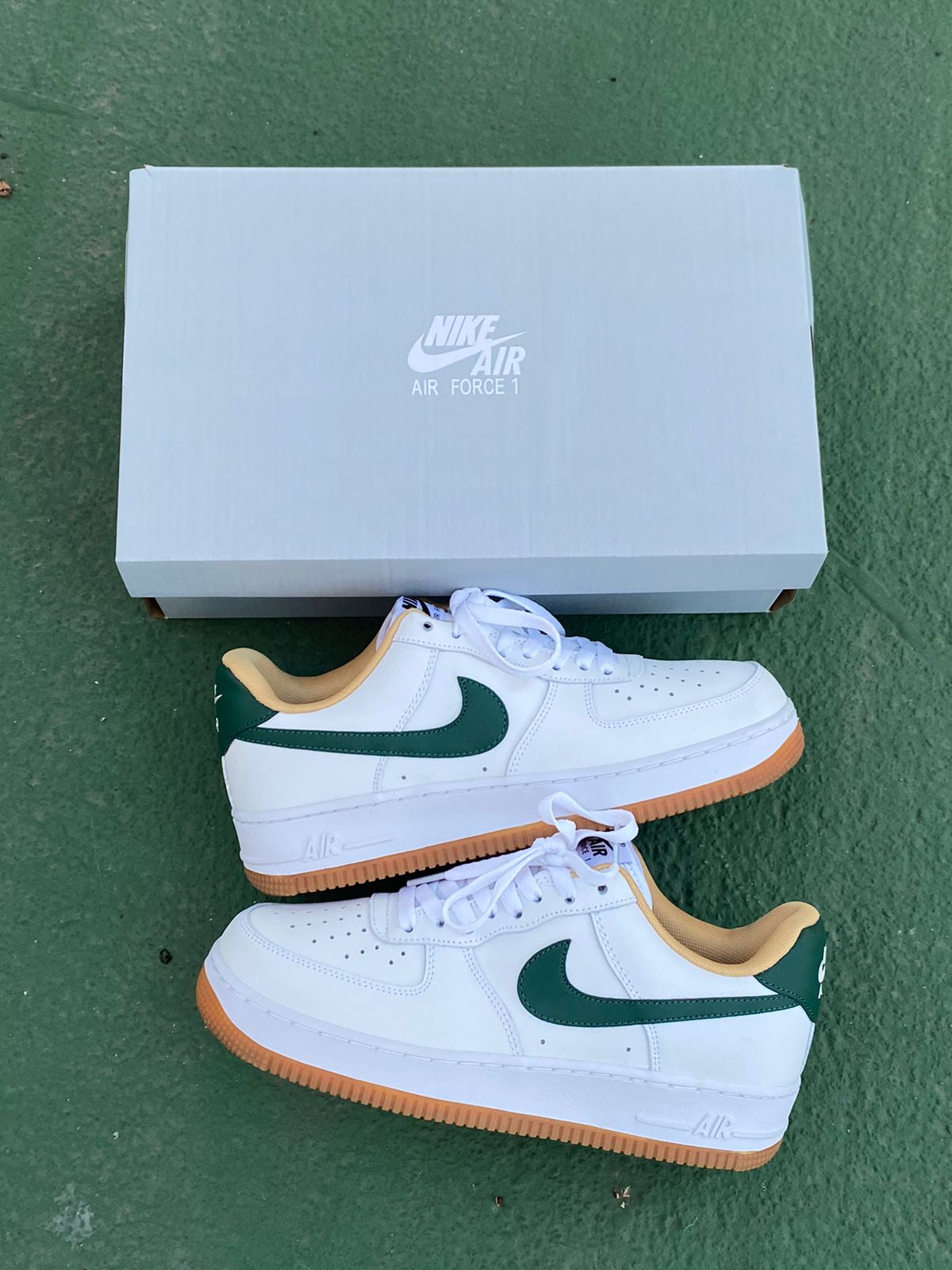 Nike AF1 Cream Green