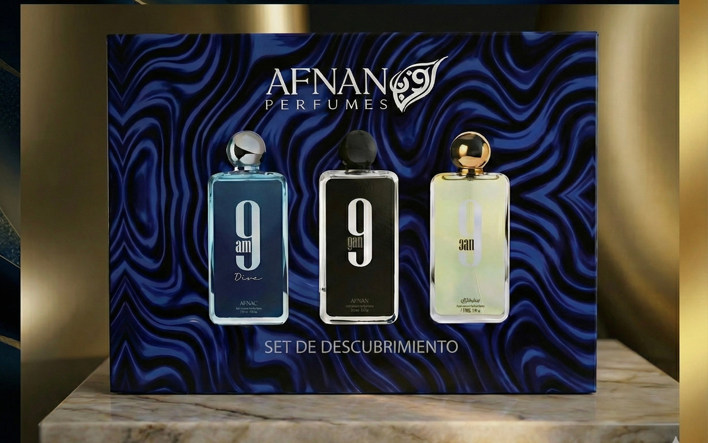 Afnan Parfum 9am Pack x3