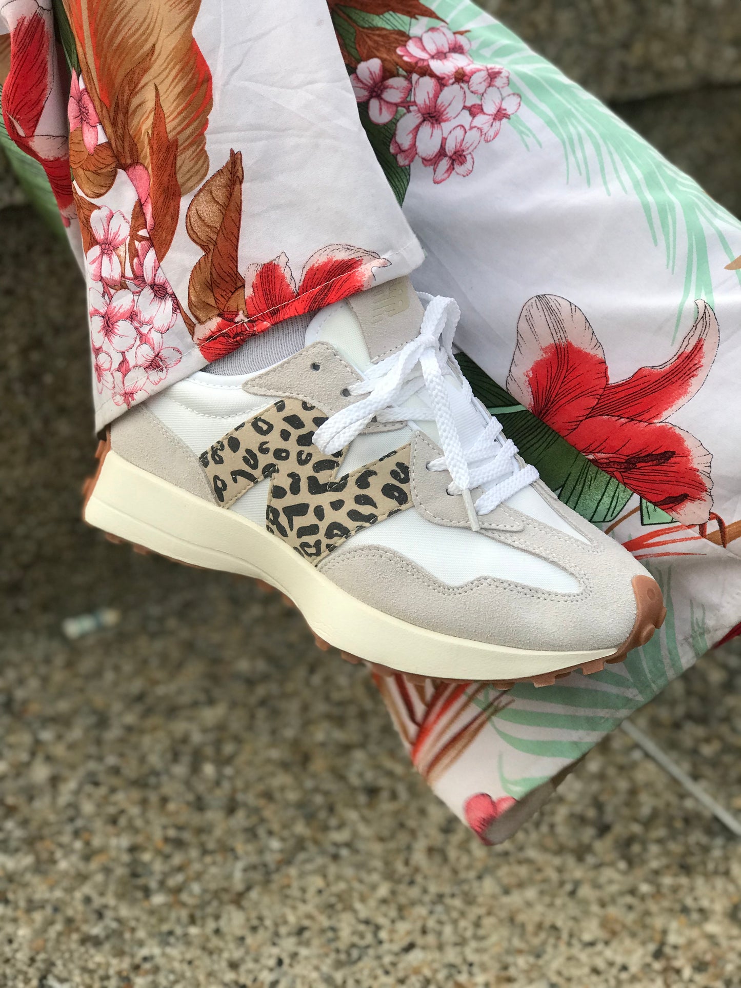 New Balance 327 Animal Print