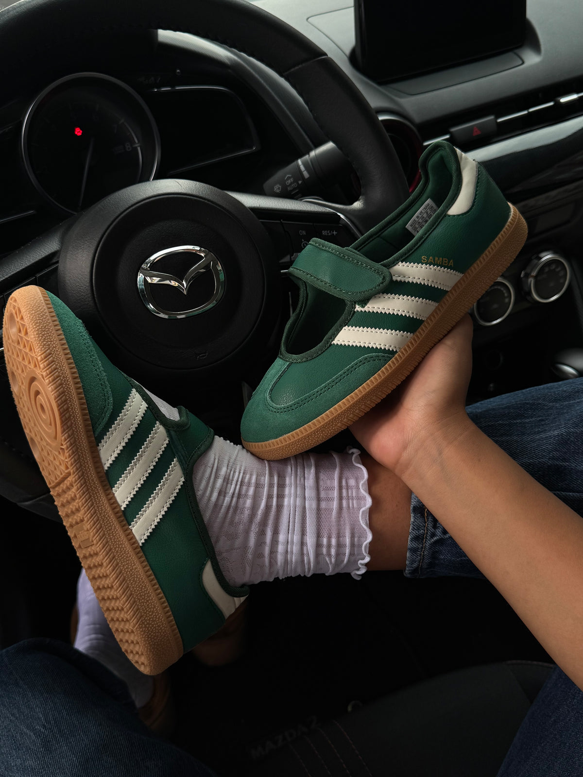 Samba Mary Jane “Olive Green”